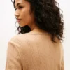 Pointelle T-shirt-kofta Pointelle T-shirt-kofta
