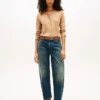 Pointelle T-shirt-kofta Pointelle T-shirt-kofta