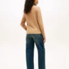 Pointelle T-shirt-kofta Pointelle T-shirt-kofta
