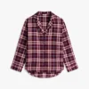 Pyjamas i flanell och byxor