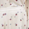 Pyjamasbyxor i jersey med blommönster Pyjamasbyxor i jersey med blommönster
