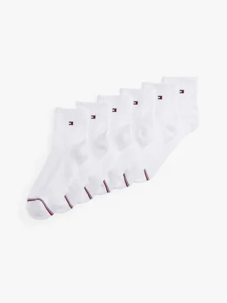 Quarter-Top Strumpor 6-pack