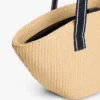 Raffia-axelväska för barn