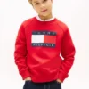 Raglan-tröja med Tommy Flag-logotyp för barn