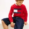 Raglan-tröja med Tommy Flag-logotyp för barn