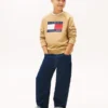 Raglan-tröja med Tommy Flag-logotyp för barn