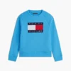 Raglan-tröja med Tommy Flag-logotyp för barn