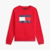 Raglan-tröja med Tommy Flag-logotyp för barn