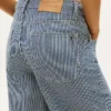 Railroad Stripe High-Rise Wide Leg Jeans Railroad Stripe High-Rise Wide Leg Jeans