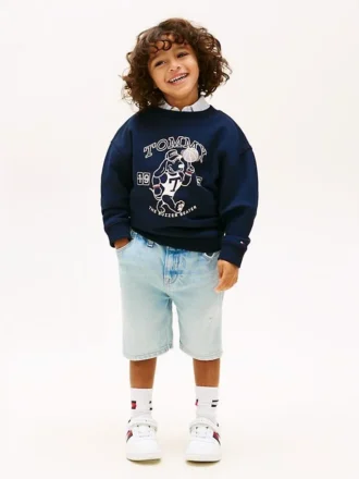 Raka jeansshorts för barn Raka jeansshorts för barn