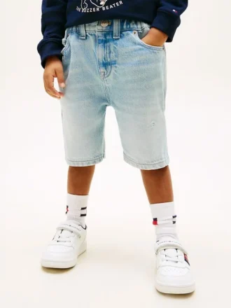 Raka jeansshorts för barn Raka jeansshorts för barn