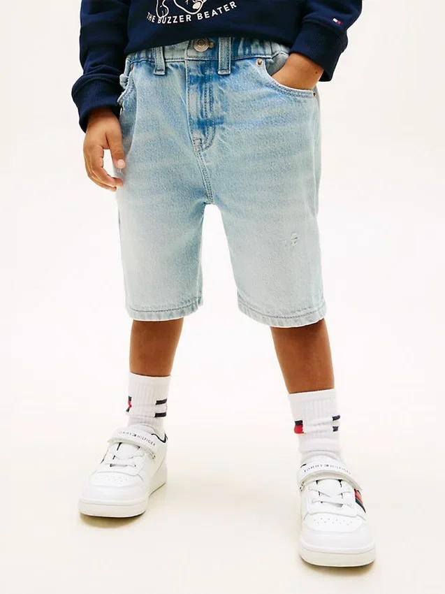 Raka jeansshorts för barn Raka jeansshorts för barn