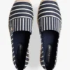 Randig espadrill med platåsula Randig espadrill med platåsula