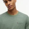 Randig T-shirt med ficka Randig T-shirt med ficka