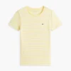 Randig T-shirt med rund hals