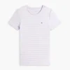 Randig T-shirt med rund hals Randig T-shirt med rund hals