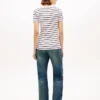 Randig V-ringad Favorite T-shirt Randig V-ringad Favorite T-shirt