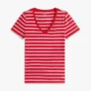 Randig V-ringad Favorite T-shirt Randig V-ringad Favorite T-shirt