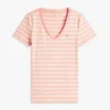 Randig V-ringad Favorite T-shirt Randig V-ringad Favorite T-shirt
