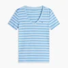 Randig V-ringad Favorite T-shirt Randig V-ringad Favorite T-shirt