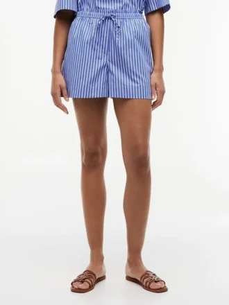Randiga poplin-shorts
