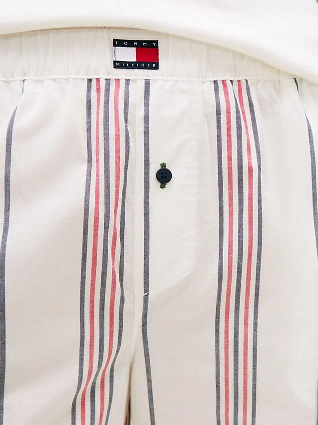 Randiga pyjamasbyxor i poplin Randiga pyjamasbyxor i poplin