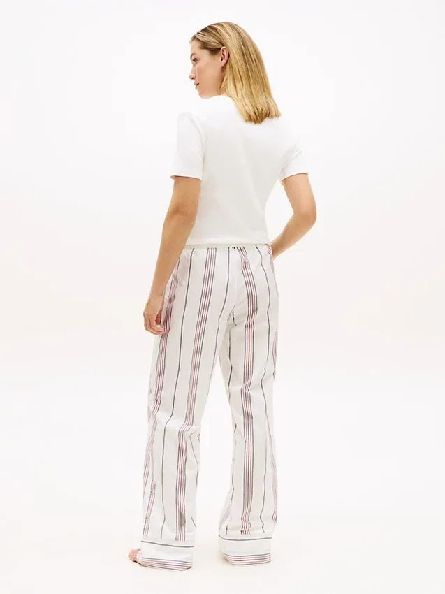 Randiga pyjamasbyxor i poplin Randiga pyjamasbyxor i poplin