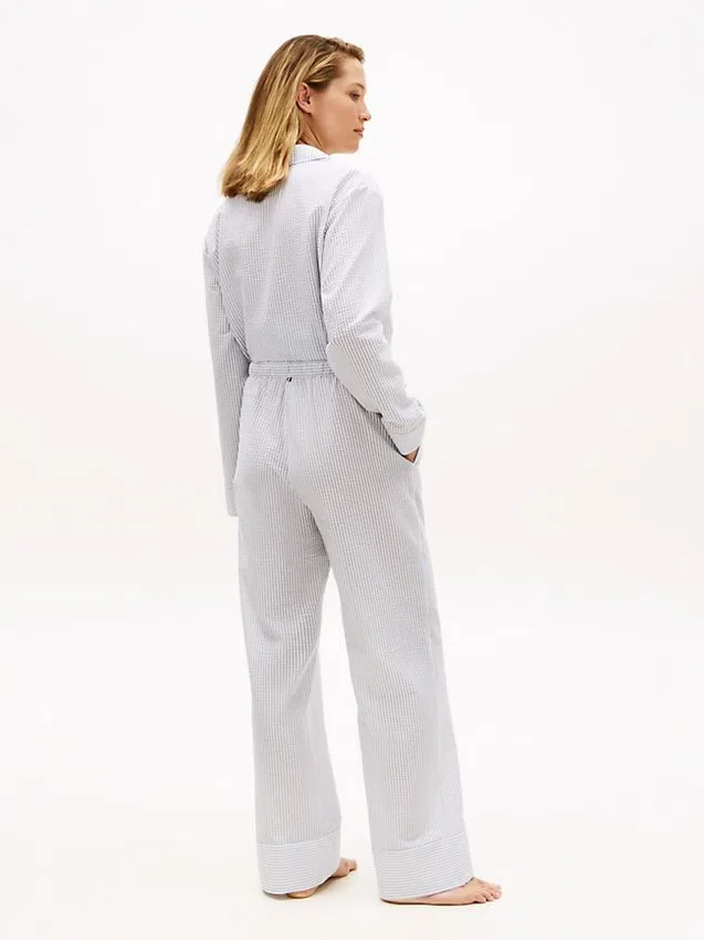 Randiga pyjamasbyxor i seersucker Randiga pyjamasbyxor i seersucker
