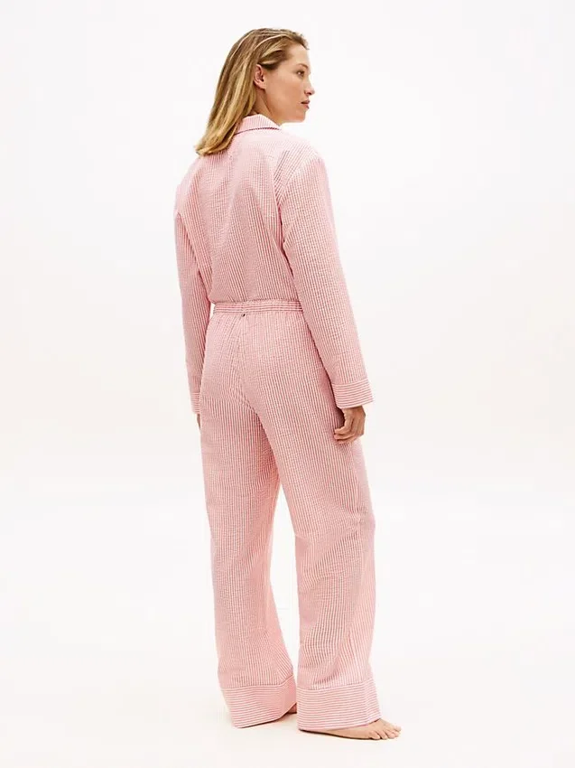 Randiga pyjamasbyxor i seersucker Randiga pyjamasbyxor i seersucker