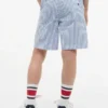 Randiga seersuckershorts för barn