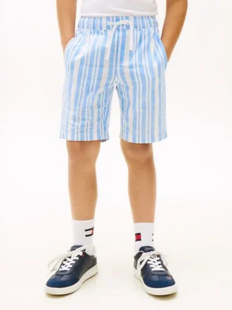 Randiga shorts för barn