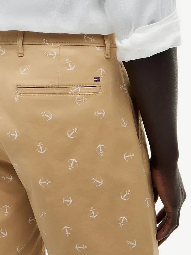 Regular Fit 7″ Anchor Print Shorts Regular Fit 7″ Anchor Print Shorts