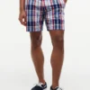 Regular Fit 7″ Madras Shorts