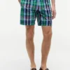 Regular Fit 7″ Madras Shorts