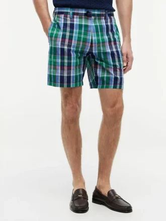 Regular Fit 7″ Madras Shorts Regular Fit 7″ Madras Shorts
