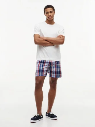 Regular Fit 7″ Madras Shorts