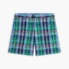 Regular Fit 7″ Madras Shorts