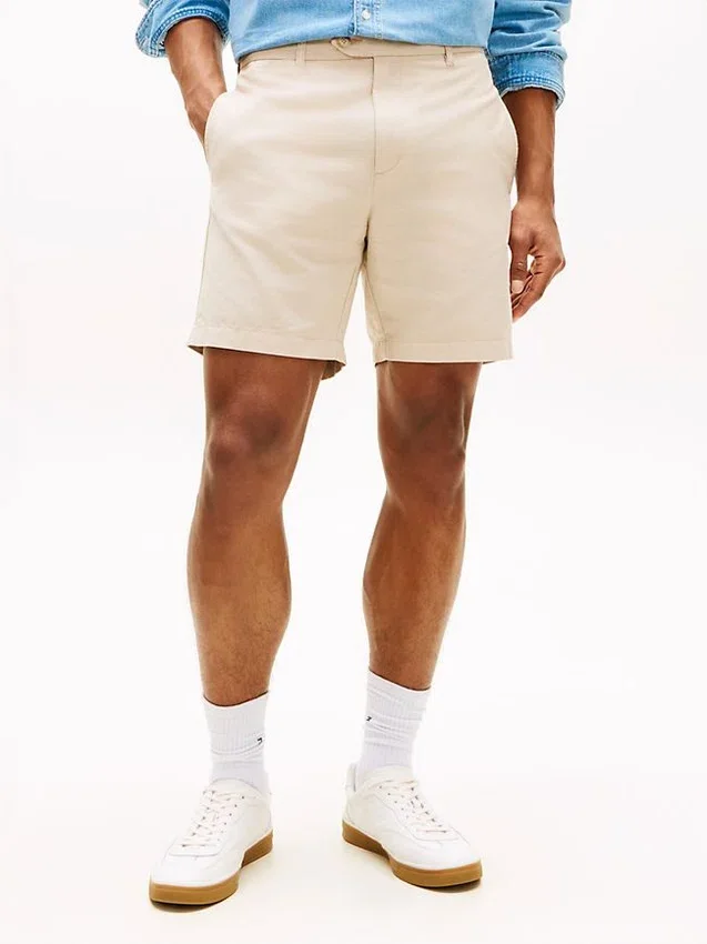 Regular Fit 7″ shorts i bomulls- och linneblandning Regular Fit 7″ shorts i bomulls- och linneblandning