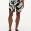 Regular Fit 7″ Tropical Print Shorts Regular Fit 7″ Tropical Print Shorts