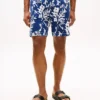 Regular Fit 7″ Tropical Print Shorts