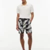 Regular Fit 7″ Tropical Print Shorts Regular Fit 7″ Tropical Print Shorts