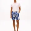Regular Fit 7″ Tropical Print Shorts