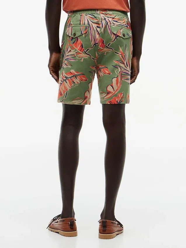 Regular Fit 7″ Tropical Print Shorts Regular Fit 7″ Tropical Print Shorts