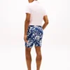 Regular Fit 7″ Tropical Print Shorts