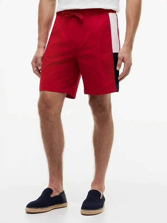 Regular Fit 8″ Flag Colorblock Shorts Regular Fit 8″ Flag Colorblock Shorts