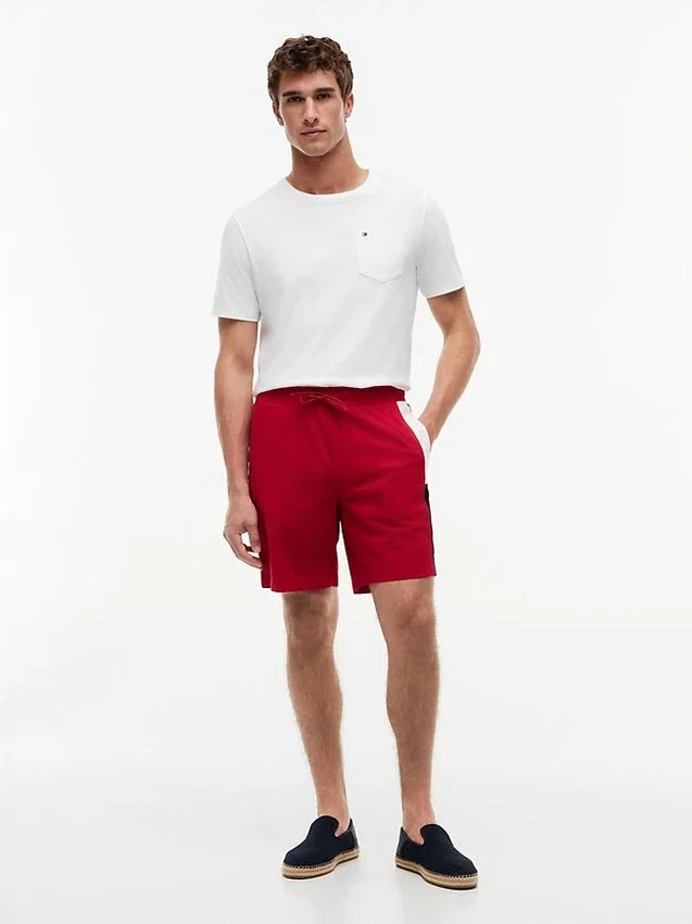 Regular Fit 8″ Flag Colorblock Shorts Regular Fit 8″ Flag Colorblock Shorts