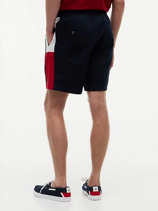 Regular Fit 8″ Flag Colorblock Shorts Regular Fit 8″ Flag Colorblock Shorts