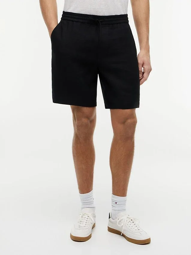 Regular Fit 8″ linneblandningsshorts Regular Fit 8″ linneblandningsshorts