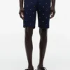 Regular Fit 9″ Shorts med segelflaggmönster Regular Fit 9″ Shorts med segelflaggmönster