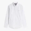 Regular Fit Allover Dot Fil Coupe-skjorta Regular Fit Allover Dot Fil Coupe-skjorta